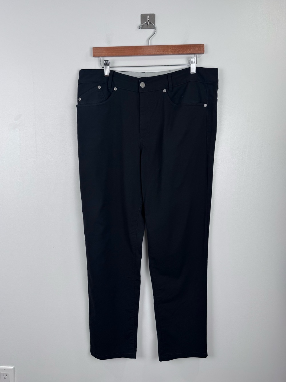 Outlier‎ Men Black Schoeller Doubleweave Canvas Nanosphere Pant Size 35